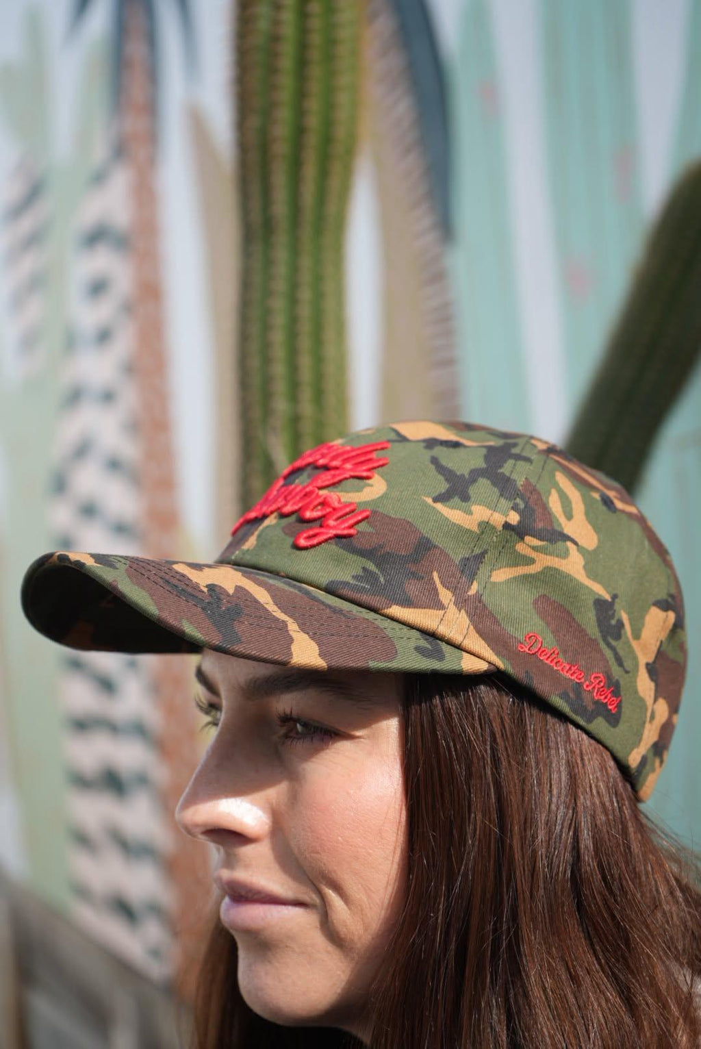 Howdy Cowboy Camo Trucker