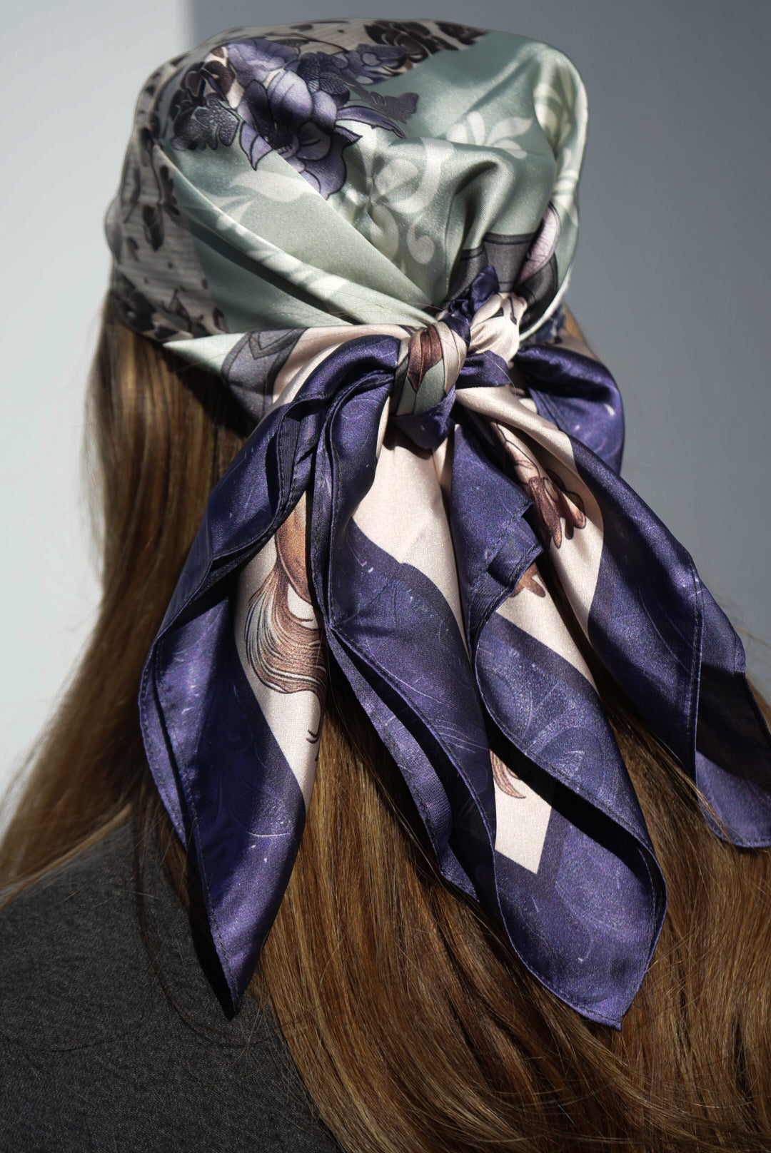 Wildflower Wrangler Silk Scarf