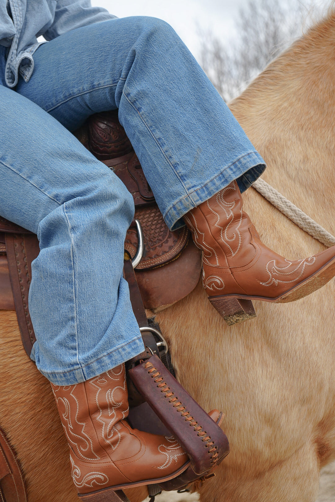 DUSTY ROSE- Outlaw Boots