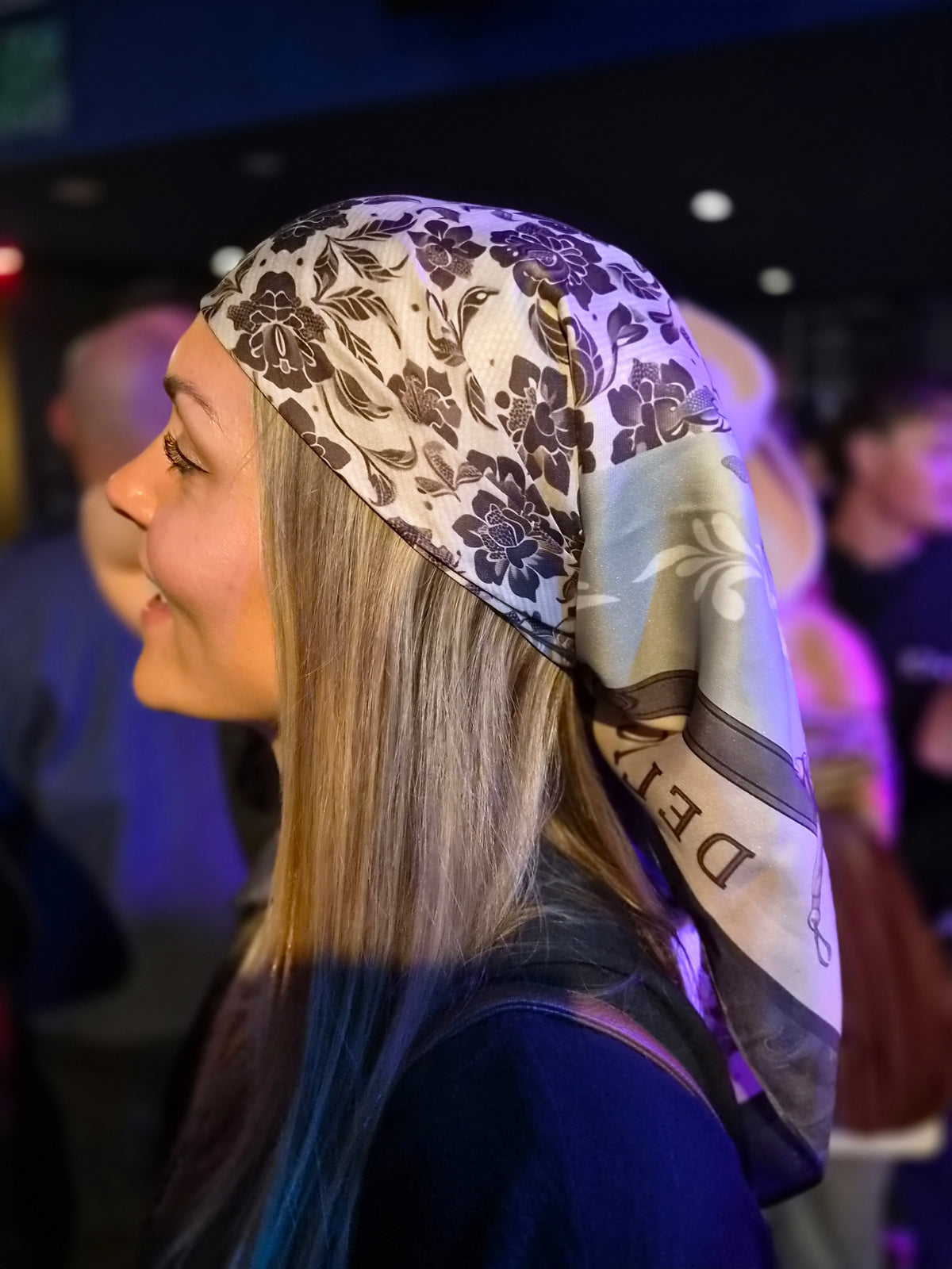 Wildflower Wrangler Silk Scarf
